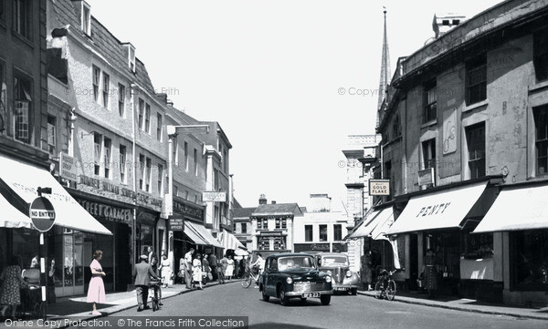 Photo of Trowbridge, Fore Street c.1955