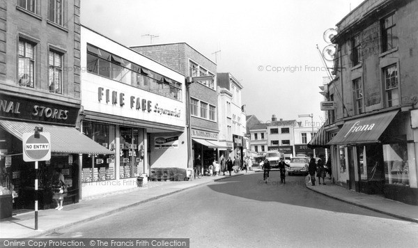 Photo of Trowbridge, Fore Street c.1965
