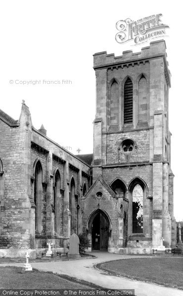 Photo of Trowbridge, Holy Trinity Church c.1955