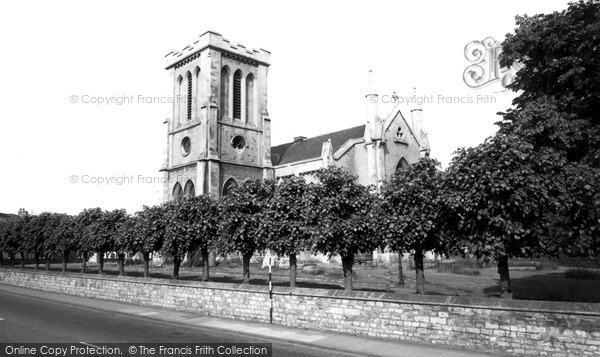 Photo of Trowbridge, Holy Trinity Church c.1965