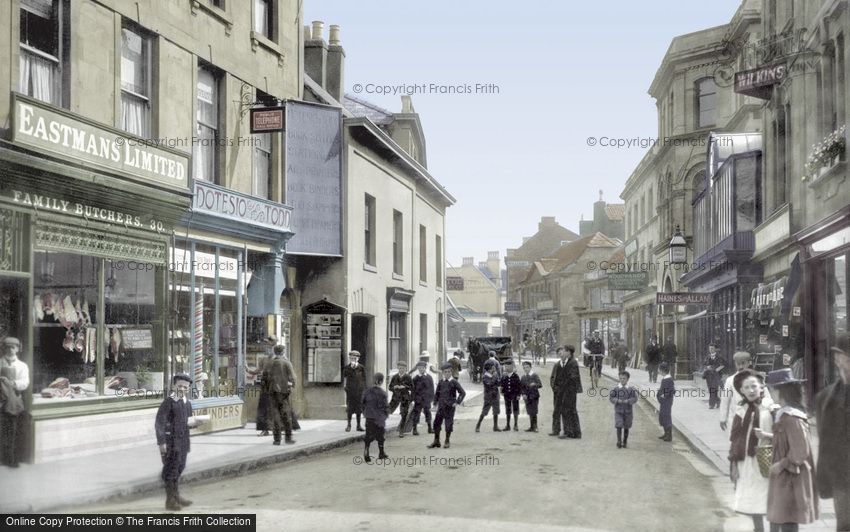 Trowbridge, Silver Street 1900