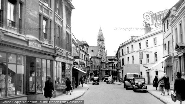 Photo of Trowbridge, Silver Street c.1950