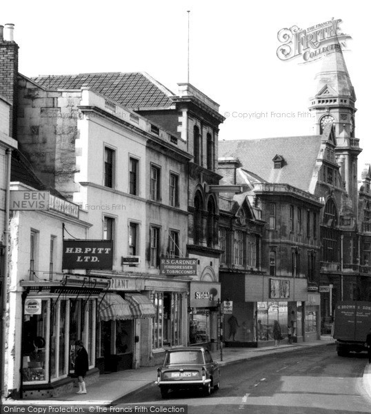 Photo of Trowbridge, Silver Street c.1965