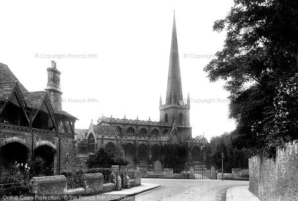 Photo of Trowbridge, St James Parish Church 1923