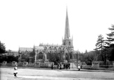St James Parish Church, North Side 1900, Trowbridge
