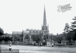 St James Parish Church, North Side 1900, Trowbridge