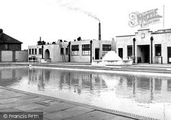 The Bathing Pool c.1955, Trowbridge