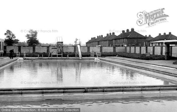 Photo of Trowbridge, The Bathing Pool c.1955
