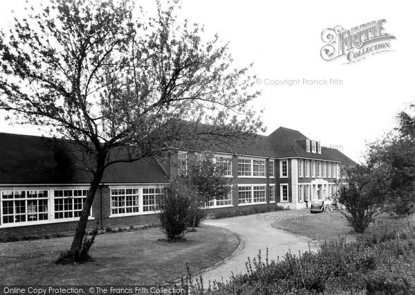 Photo of Trowbridge, The Girls High School c.1955