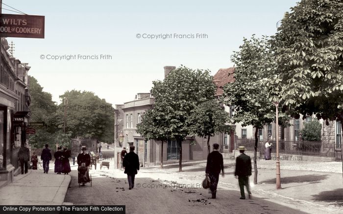 Photo of Trowbridge, The Parade 1900