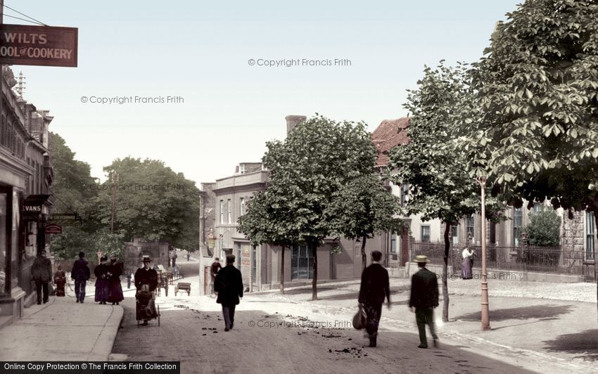 Trowbridge, the Parade 1900