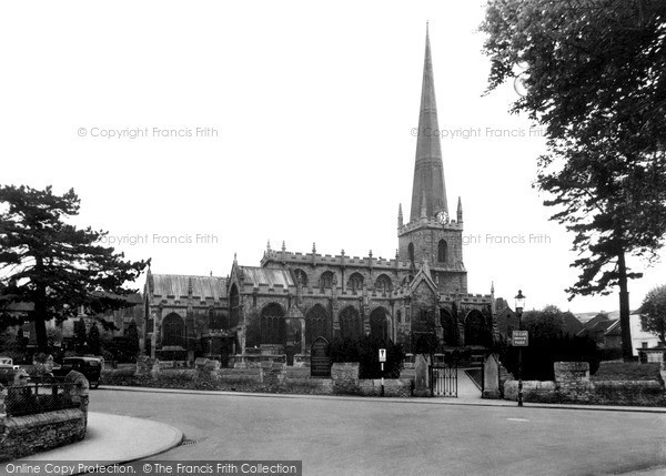 Photo of Trowbridge, The Parish Church Of St James c.1955