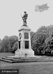 The War Memorial c.1955, Trowbridge