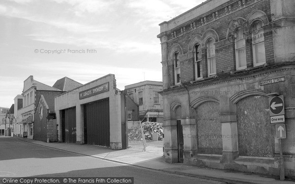 Photo of Trowbridge, Ushers Brewery Site, Manvers Street 2004