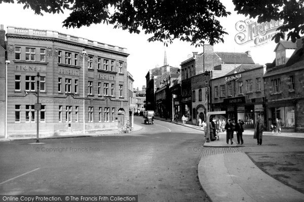 Photo of Trowbridge, Wicker Hill c.1955