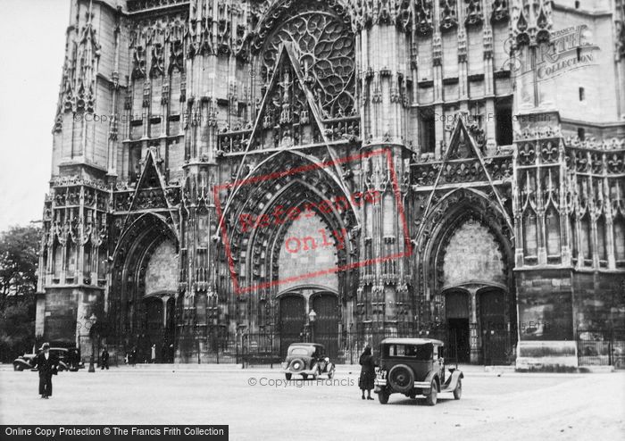 Photo of Troyes, Cathedral 1938