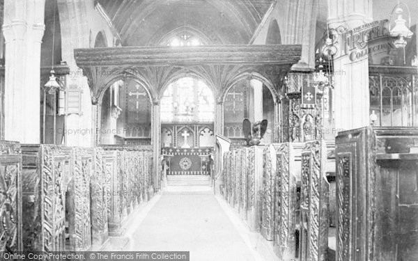 Photo of Trull, Church Interior 1906