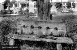 Stocks In Churchyard 1906, Trull