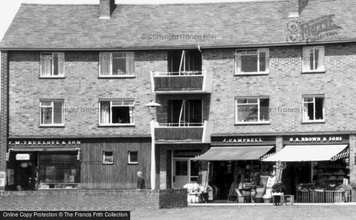 Photo of Trumpington, Anstey Way Shops And Doctors Surgery c.1960