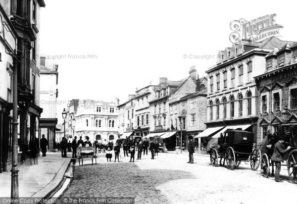 Photo of Truro, Boscawen Street c.1885