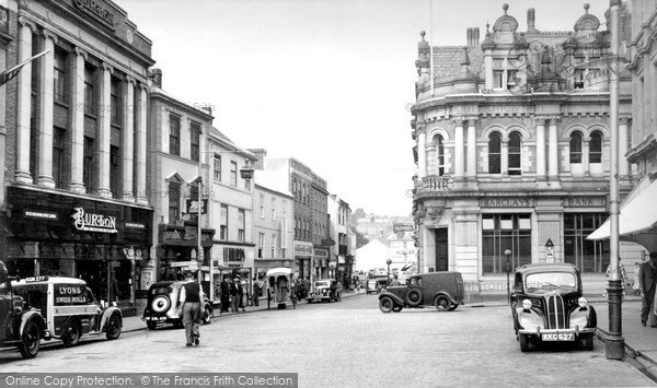 Photo of Truro, Boscawen Street c.1955