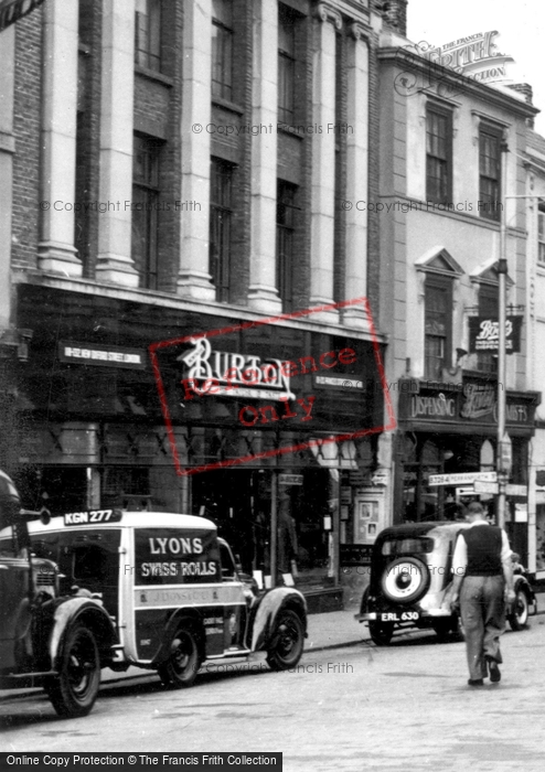 Photo of Truro, Boscawen Street c.1955