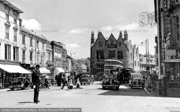 Photo of Truro, Boscawen Street c.1955