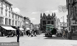 Boscawen Street c.1955, Truro