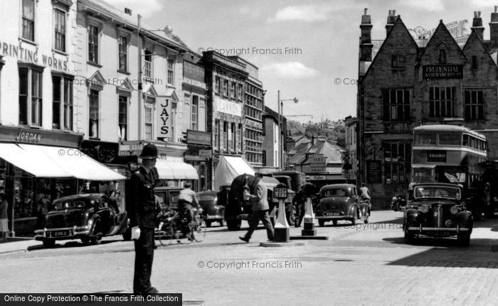 Photo of Truro, Boscawen Street c.1955
