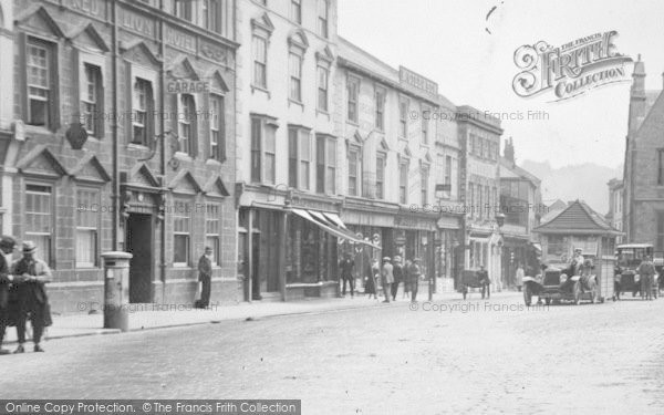 Photo of Truro, Boscawen Street, Red Lion Hotel And Shops 1923