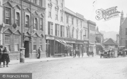 Boscawen Street, Red Lion Hotel And Shops 1923, Truro