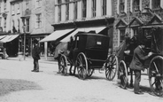 Carriages In Boscawen Street c.1885, Truro