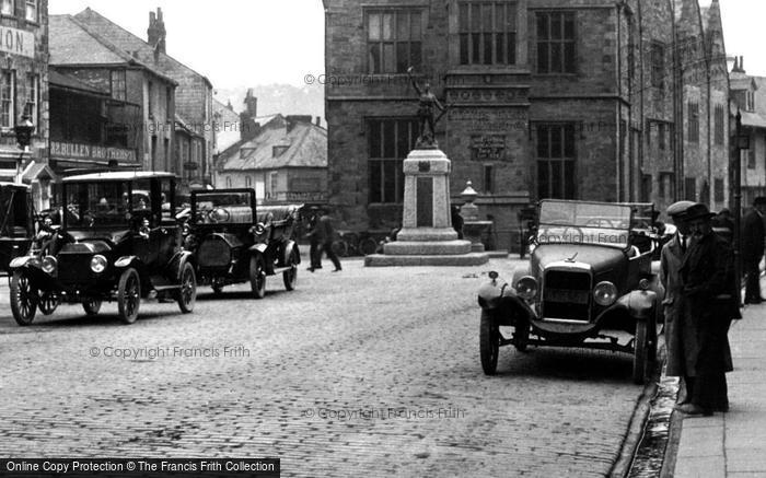 Photo of Truro, Cars In Boscawen Street 1923