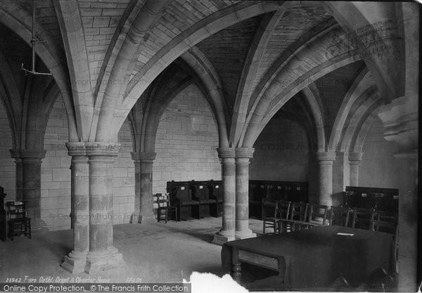 Photo of Truro, Cathedral Crypt And Chapter House 1890
