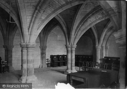 Cathedral Crypt And Chapter House 1890, Truro