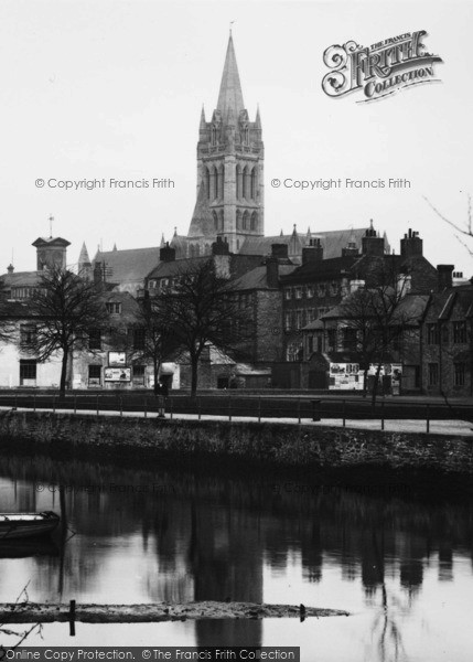 Photo of Truro, Cathedral From The River 1903