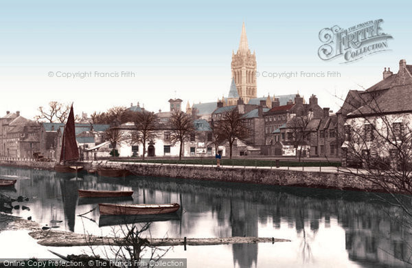 Photo of Truro, Cathedral From The River 1903