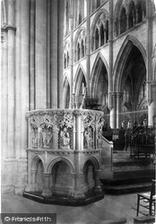 Cathedral Pulpit 1890, Truro