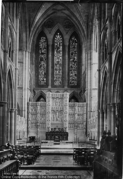 Photo of Truro, Cathedral Reredos 1890