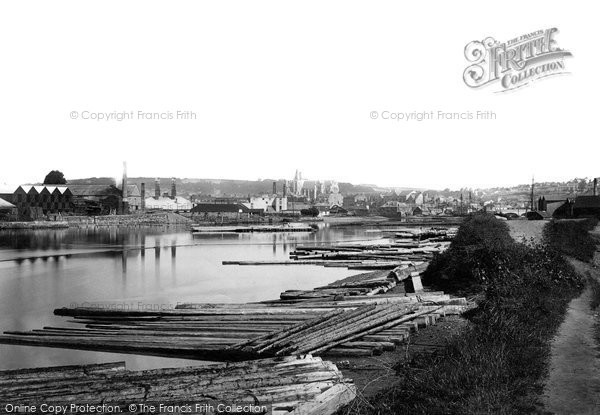 Photo of Truro, From The River 1890