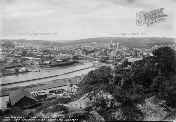 Photo of Truro, From The South East 1890