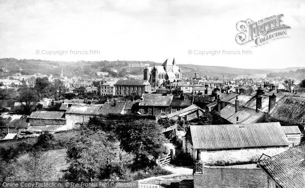 Photo of Truro, From The Viaduct 1890
