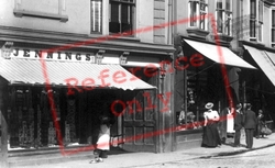 Jennings' Shop, Victoria Place 1897, Truro