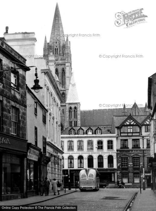 Photo of Truro, Lemon Street c.1955