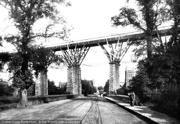 Photo of Truro, Railway Viaduct 1890