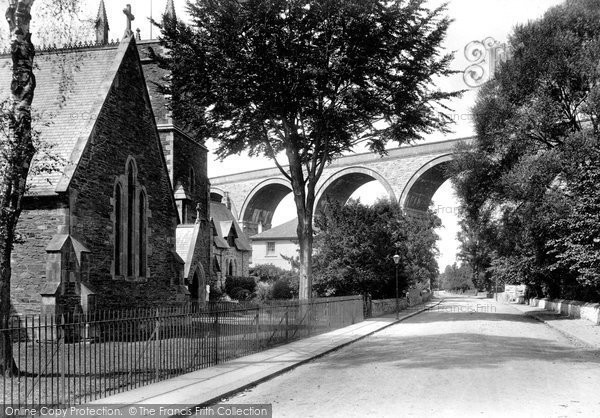 Photo of Truro, St George's Road And Church 1911