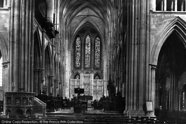 Photo of Truro, The Cathedral, Choir East 1890