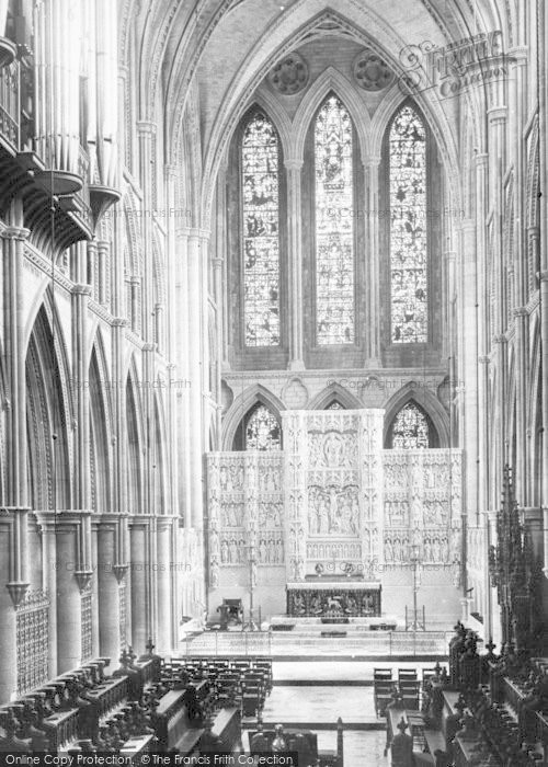 Photo of Truro, The Cathedral, Choir East 1890