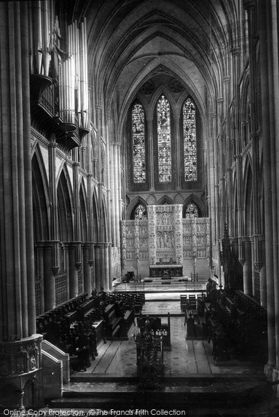 Photo of Truro, The Cathedral, Choir East 1890