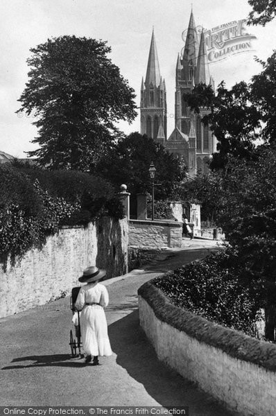 Photo of Truro, The Cathedral From The Leats 1911